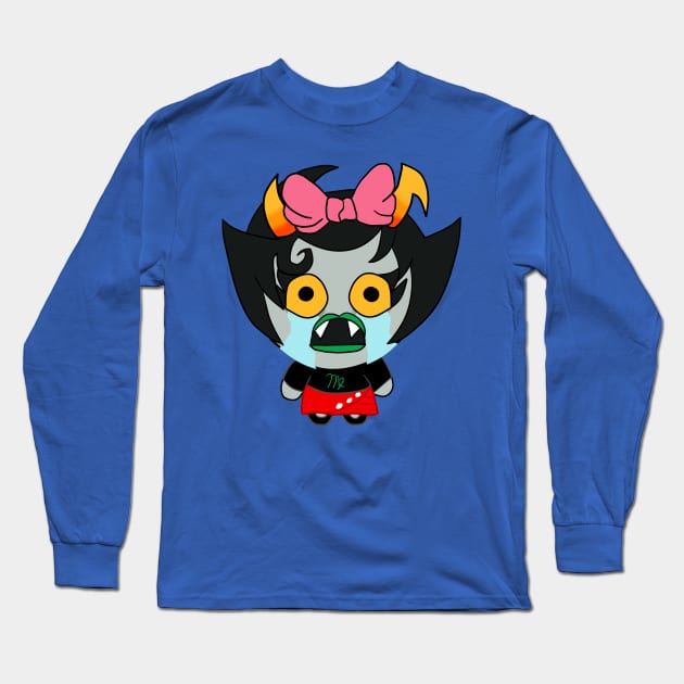 The Binding of Homestuck Virgo Long Sleeve T-Shirt by Blackmoonrose13